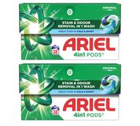 Ariel Original 4In1 Pods Stain & Odour Removal 38 Washes - Pack Of 2