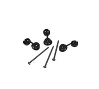 Ariel Plastics Ariel Coroline Corrugated Sheet Fixings - Black - Pack of 20