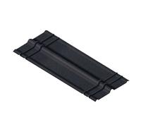 Ariel Plastics Coroline/Ondalux Ridge Cap 1000mm - Black