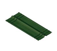 Ariel Plastics Coroline/Ondalux Ridge Cap 1000mm - Green