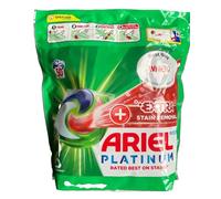 Ariel Platinum Plus Extra Stain Removal Pods, 50 Pods