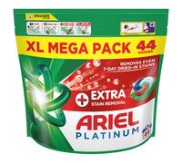 Ariel Platinum +Stain Remover All-in-1 Pods Washing Liquid Capsules 44 Washes