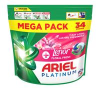 Ariel Platinum PODS, Washing Liquid Capsules 34 Washes
