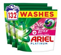 Ariel Platinum PODS, Washing Liquid Laundry Detergent Capsules, 3 x