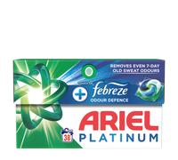 Ariel Platinum Washing Pods with Febreze, 4 x 38 Washes (152 Washes)