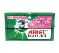 ARIEL Platinum Washing Pods Laundry Detergent, Touch of Lenor Long Lasting Freshness, 34 Washes
