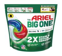 Ariel Pods 'The Big One' Original, Laundry Detergent Capsules, 23 Count, Beads Form, Silk Tree Blossom Scent, Phosphate-free, for Powerful Stain Removal & Long-lasting Freshness