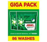 Ariel Laundry Detergent Liquid Pods Original 86 Washes