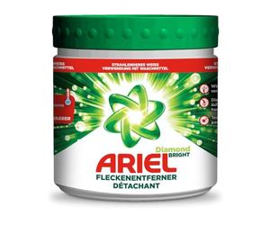 Ariel Stain Remover Powder Diamond Bright for White Laundry 500 g Tin (1 x 500 g)