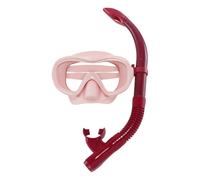 Ariel swimming mask and snorkel Pink one size