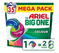 Ariel The Big One PODS Laundry Capsules 35 Washes Colour - 2X Stain Odour