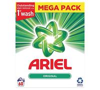 Ariel Washing Powder Original 3.9KG, 60 Washes, Outstanding Stain Removal in the 1st Wash