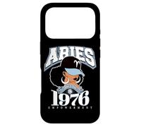 Aries 1976 Melanated Skin Zodiac Astrology Traits Case for iPhone 17 Pro