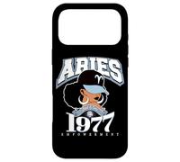 Aries 1977 Melanated Skin Zodiac Astrology Traits Case for iPhone 17 Pro Max