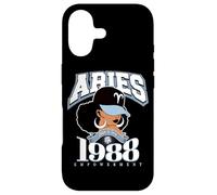 Aries 1988 Melanated Skin Zodiac Astrology Traits Case for iPhone 17