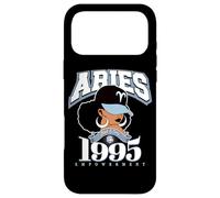 Aries 1995 Melanated Skin Zodiac Astrology Traits Case for iPhone 17 Pro Max