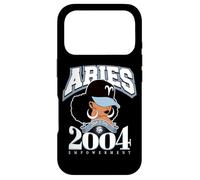 Aries 2004 Melanated Skin Zodiac Astrology Traits Case for iPhone 17 Pro