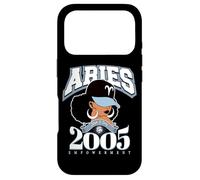 Aries 2005 Melanated Skin Zodiac Astrology Traits Case for iPhone 17 Pro