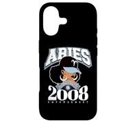 Aries 2008 Melanated Skin Zodiac Astrology Traits Case for iPhone 17