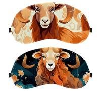 Aries Constellation 2-Pack Light-Blocking Soft Breathable Eye Patch Sleeping Masks