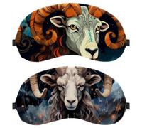 Aries Constellation 2-Pack Light-Blocking Soft Breathable Sleeping Mask Eye Patch