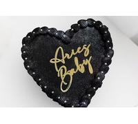 Aries Cupcake Toppers,Acrylic Gold 12 Constellation Aries Cake Toppers March April Birthday Cake Decoration for Horoscope Astrology Birthday Party Supplies