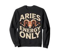 Aries Energy Only Zodiac Ram Constellation Sweatshirt