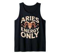 Aries Energy Only Zodiac Ram Constellation Tank Top
