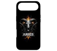Aries flaming skull ram zodiac Case for iPhone Air