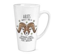 Aries Horoscope 17oz Large Latte Mug Cup