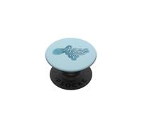 aries Horoscope Dreamy Aesthetic Aqua Blue teal Zodiac PopSockets Adhesive PopGrip