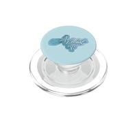 aries Horoscope Dreamy Aesthetic Aqua Blue teal Zodiac PopSockets PopGrip for MagSafe