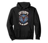 Aries I May Be Wrong But I Doubt It Aries Zodiac Sign Pullover Hoodie