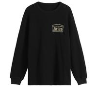 Aries Men's Reversible Temple Waffle Long Sleeve T-Shirt Black