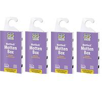 Aries Mottlock Moth Box, Adhesive Trap Against Clothes Moths - Infestation Monitoring (Monitoring) Pheromone Attractant, 4 x 1 Item