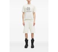 Aries Premium Aged Temple logo-print shorts - White M-L-XL