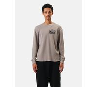 Aries Reversible Temple Waffle Long Sleeve T-Shirt - Grey - Grey / L