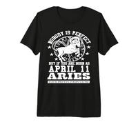 Aries Star Sign April 11 Astrology Horoscope Birthday Premium T-Shirt