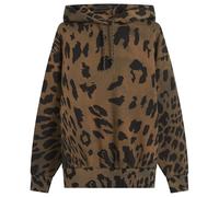 Aries Women's Leopard Tie Dye Hoodie Multi
