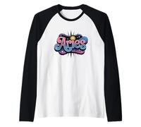 Aries Zodiac Astrology Cosmic Pastel Star Sign Raglan Baseball Tee