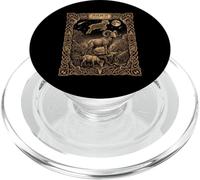 Aries Zodiac Astrology Tarot Card Style PopSockets PopGrip for MagSafe