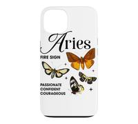 Aries Zodiac Moth Collection Celestial Illustration Case for iPhone 13