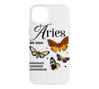 Aries Zodiac Moth Collection Celestial Illustration Case for iPhone 14 Plus