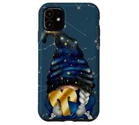 Aries Zodiac Sign Gnome Astrology Personality Traits Case for iPhone 11