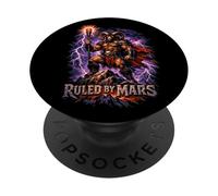 Aries Zodiac Sign Ruled by Mars Ram Warrior Fantasy Art PopSockets Adhesive PopGrip