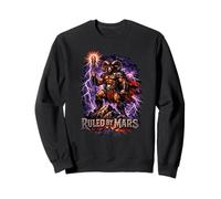 Aries Zodiac Sign Ruled by Mars Ram Warrior Fantasy Art Sweatshirt