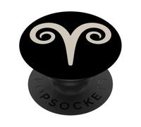 Aries Zodiac Sign Symbol Aries Logo Horoscope Love Aries PopSockets Adhesive PopGrip