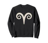 Aries Zodiac Sign Symbol Aries Logo Horoscope Love Aries Sweatshirt