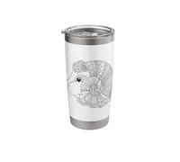 Aries Zodiac Sign to Paint and Color in Stainless Steel Insulated Tumbler