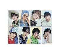Ariesxin Kpop Stray Kids Album ATE Photocards Double-Sided Lomo Cards BangChan HyunJin Felix Postcard Fans Collect (Stray Kids 2)